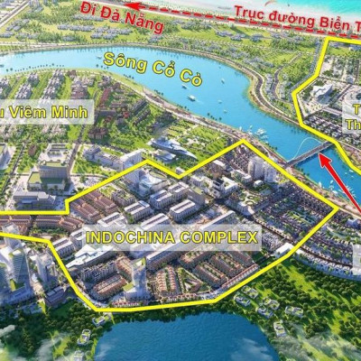 Cắt lô đất Dự Án Indochina, Đường 17m5, Chỉ 1,5 Tỷ