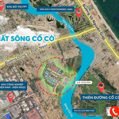 Đất Nền Ven Sông Cổ Cò, Cách Cocobay Chỉ 500m