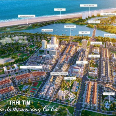 Chỉ vài lô ngoại giao đất gần sông Cổ Cò, giá rẻ