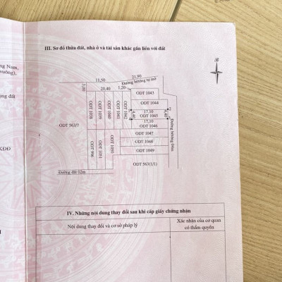 Đất sổ hồng đường 4m Tứ Ngân, Điện Bàn, Quảng Nam