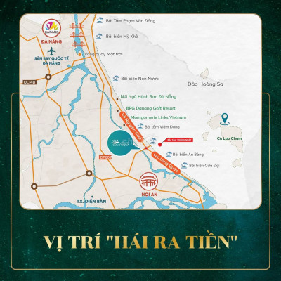 BT view sông Cổ Cò, khu resort triệu đô Hội An