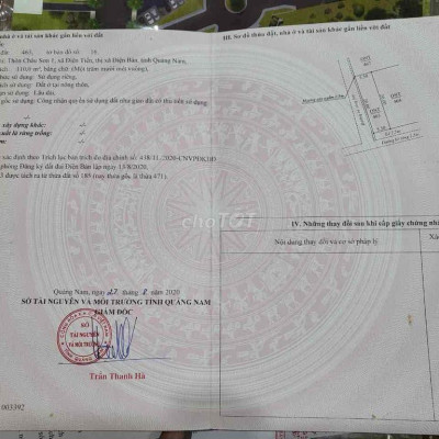 Bán Lô Góc Đường 5m Đang Làm Giá sụp hầm,Điện Tiến