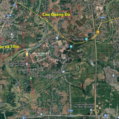 BÁN ĐẤT CÓ SỔ, CỤM CÔNG NGHIỆP THÁI SƠN, ĐIỆN TIẾN