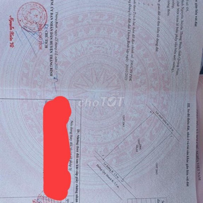 Chính chủ cần bán nhanh lô Bình Nguyên-Ngay chợ BN