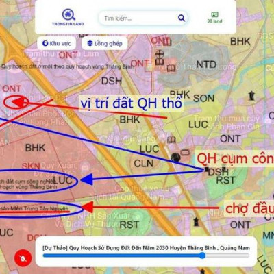 Đất bán bình quý thăng bình quảng nam