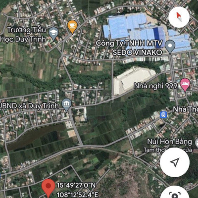 Bán lô đất ở gần SEDO Duy Trinh, Duy Xuyên chỉ 2xx