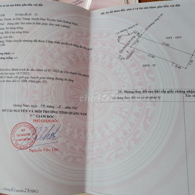 220tr sở hữu ngay lô đất nền tt huyện duy xuyên