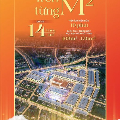 KHU PHỐ CHỢ ĐÔNG PHÚ GIÁ TRỊ TRÊN TỪNG M2