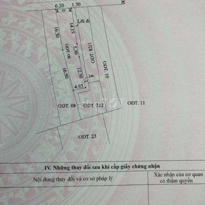 Đất mặt tiền đường Cửa Đại