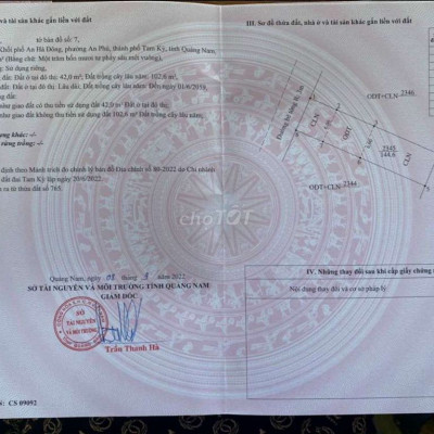 Bán Đất 145m2 Lê Thánh Tông