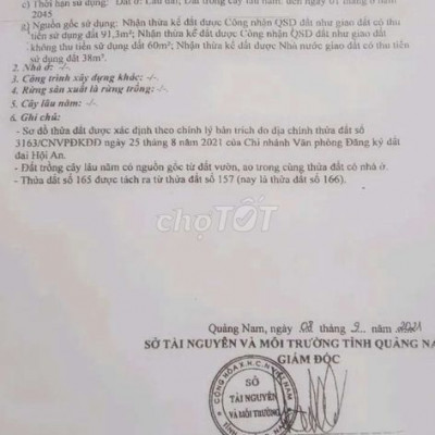 Cần bán nhà và đất