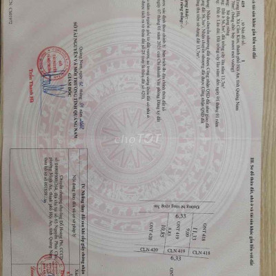 Bán đất Hội An