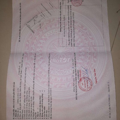 Bán Lô Đất Ngay Cổng Chợ Bà Rén