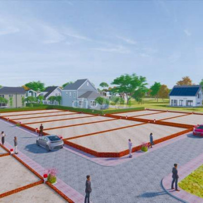 Bán lô sụp hầm  thị xã Điện Bàn gần chợ 4xx