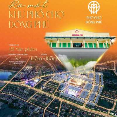 Chỉ 700tr -Sở hữu ngay đất mặt tiền TT Đông Phú