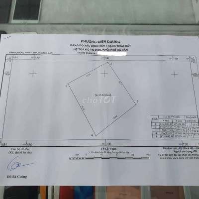 Bán đất nghĩa trang điện dương 1400m2.giá 800tr