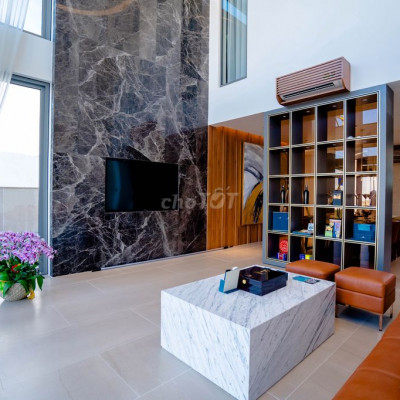 Biệt thự sinh thái 427m2 mặt kênh view sân golf