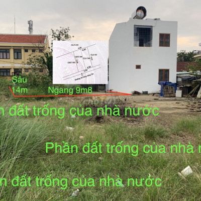Đất Cẩm Nam 2t5 lưng view sông ngay chân cầu Ký Ức