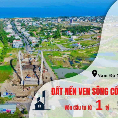 bán đất villa sông cổ cò 10x20m đã có sổ đỏ