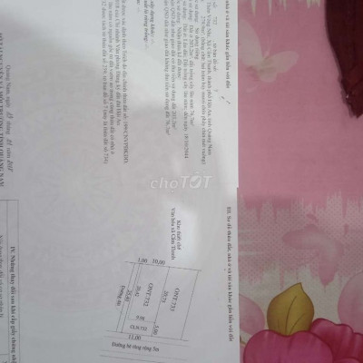 Bán lô đất và nhà tâm huyết