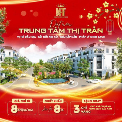 Đất ở đô thị,trung tâm thị trấn,Diện tích rất rộng