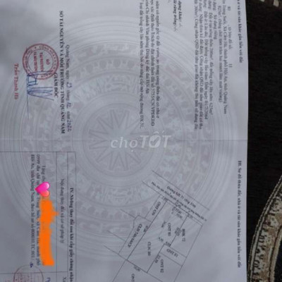 Chính chủ, Cần tiền nên bán lô đất tâm huyết.