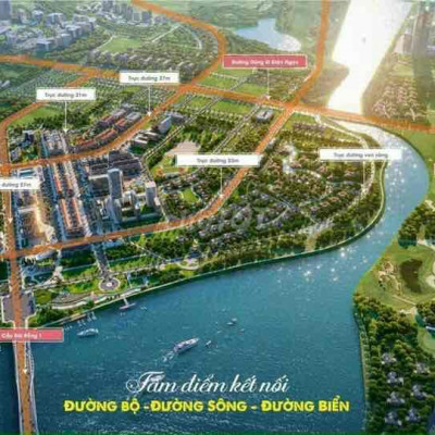 Sập hầm đầu năm bán nhanh lô đất sát sông Cổ Cò