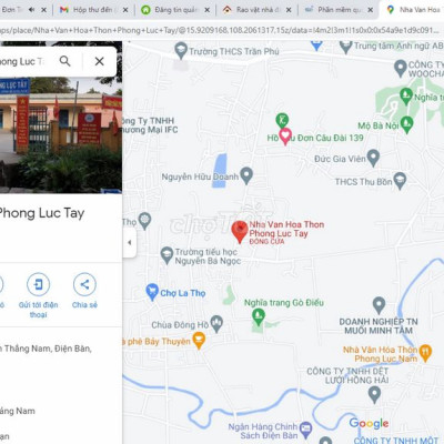 Bán lô đất gần 70m2 Phong Lục Tây, Điện Thắng Nam