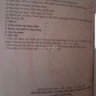 Cần bán nhanh lô Hương An 384m2 ONT giá sụp hầm.