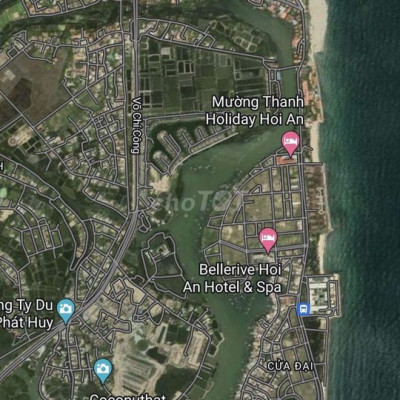 Lô biệt thự 400m2 view biển Cửa Đại - tp Hội An