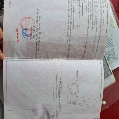 bán đất ngay ngã tư điện nam trung. ngan 7m5