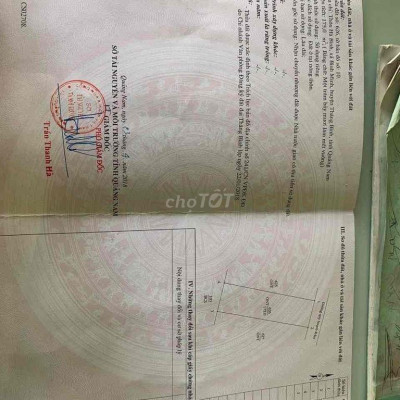 chính chủ bán lô đất ở ngay chợ bình minh