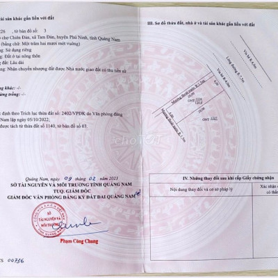 Đất Dự án Chiên Đàn 120m2 - Đã có sổ chính chủ