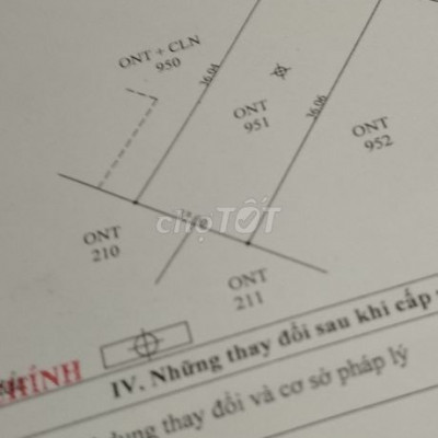 Bán đất nhà ở tại điện phong 13x36m