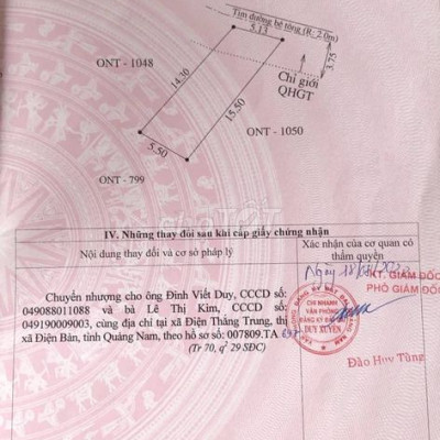 ĐẤT DUY TRUNG, SÁT KHU CN TÂY AN