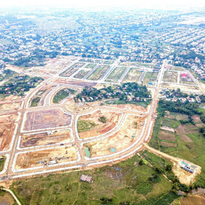 Đất sổ đỏ 120m2 ngay trung tâm Điện Bàn 3 mặt tiền