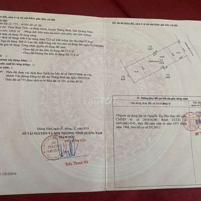 CHỈ 1TỶ5 SỞ HỮU 2 LÔ ĐẤT BIỂN LIỀN KỀ 12X22M TẠI