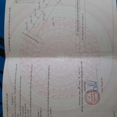 Lậy lun!Bán nhà Mặt Tiền Hùng Vương Tam Kì Giá Rẽ