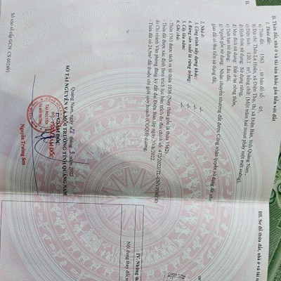 Lô sát chợ Mười Giờ, Điện Bàn 590tr bao sổ,Đg 7m5