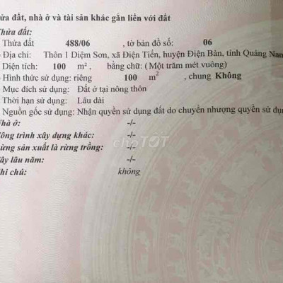 Xuân Diệm 2MT - Điện Tiến giáp ranh sát Hoà Tiến