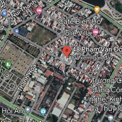 Bán đất mặt tiền 8m Phạm Văn Đồng - Hội An