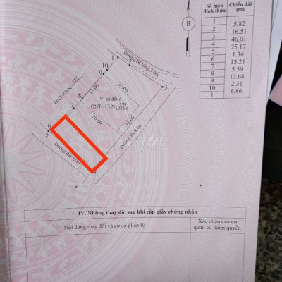 Lô đất tại view sông tại thôn Ngọc An ,Xã Tam Tiến
