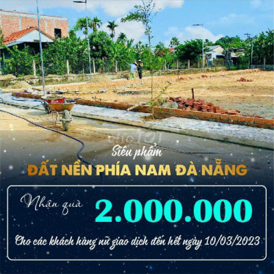 BÁN KDC MỚI GẦN VĨNH ĐIỆN SUẤT ĐẦU TƯ CHỈ 7Tr/m2