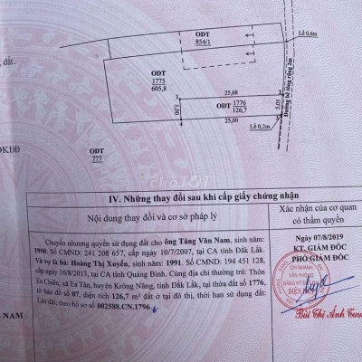 Bán đất thổ cư TT Thị Xã Điện Bàn 755tr/nền