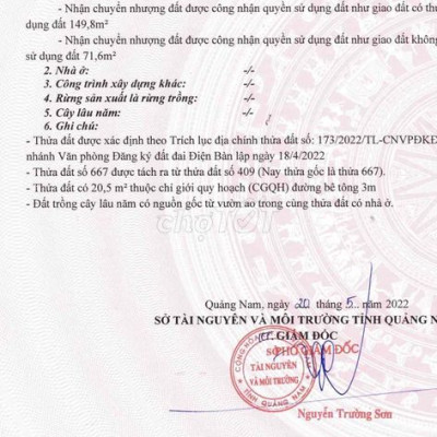 Lô Đất Rẽ Nhất Điện Tiến Quảng Nam