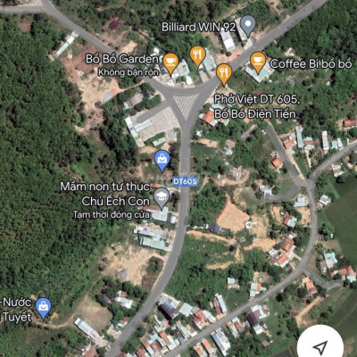 Đất 200m2 mặt tiền đường ĐT605 ngay ngã 3 Bồ Bồ