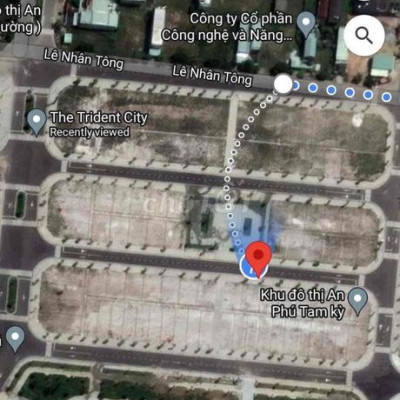 CChu gửi bán lô đất P. An Phu TP Tam Kỳ. Giá 2.9ty