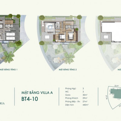 Biệt thự đảo Ngọc Victoria Island BT4-10 440m2