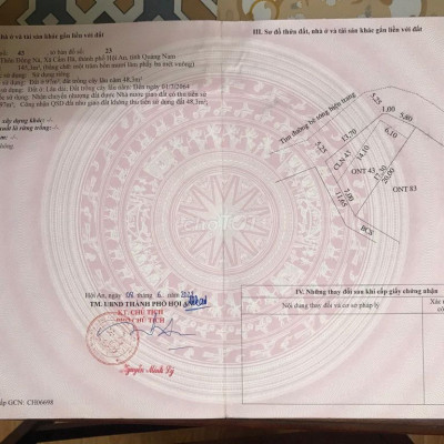 Gần ủy ban lô góc 2 mặt tiền giá 14tr/m