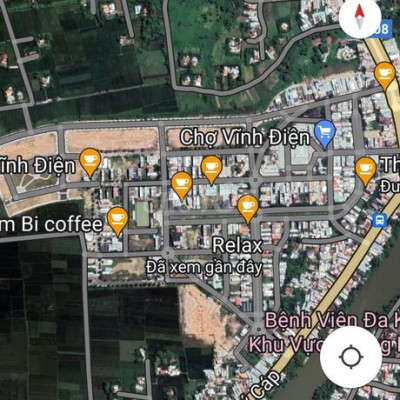 Mặt tiền phạm khôi kpc Vĩnh Điện sụp hầm